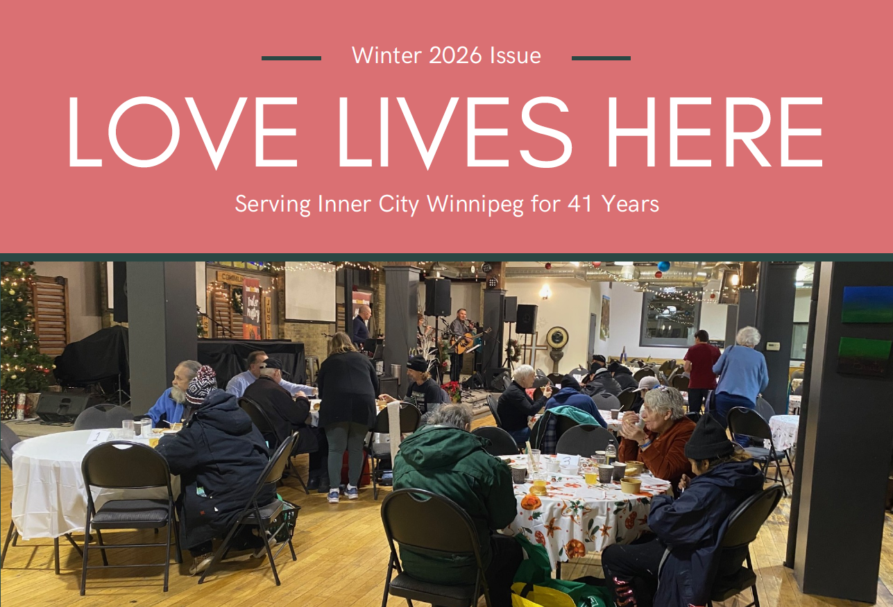 Winter 2026 Love Lives Here newsletter cover